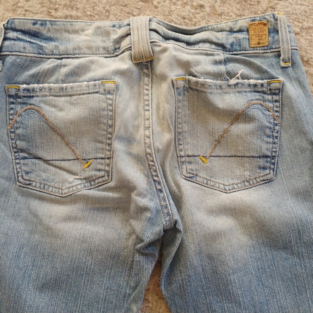 VINTAGE Y2K Guess jeans low-rise flared size 27 - Picture 9 of 16